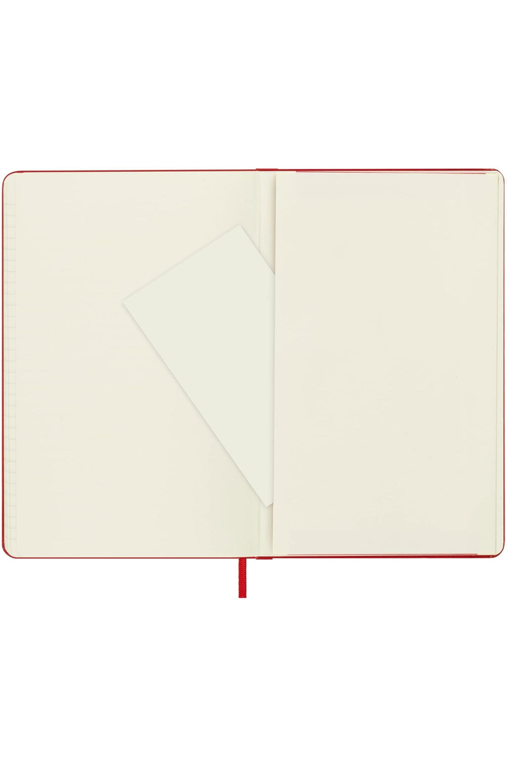 Red Moleskine journal featuring vintage Bronco art — a retro truck notebook ideal for car enthusiasts, travelers, and unique gift seekers.