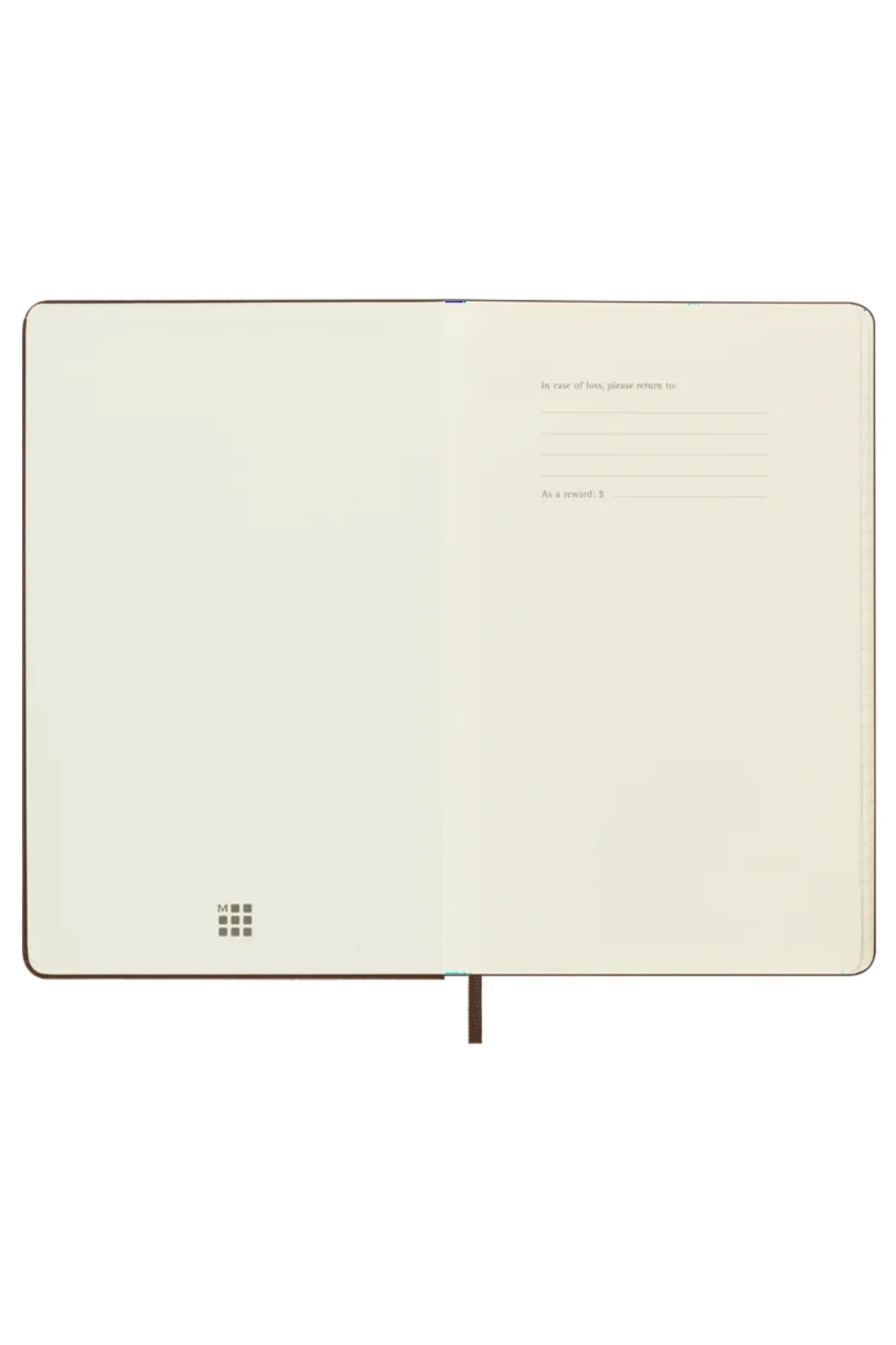 Chestnut Brown Moleskine journal featuring vintage Bronco art — retro truck notebook ideal for car enthusiasts, travelers, unique gifts