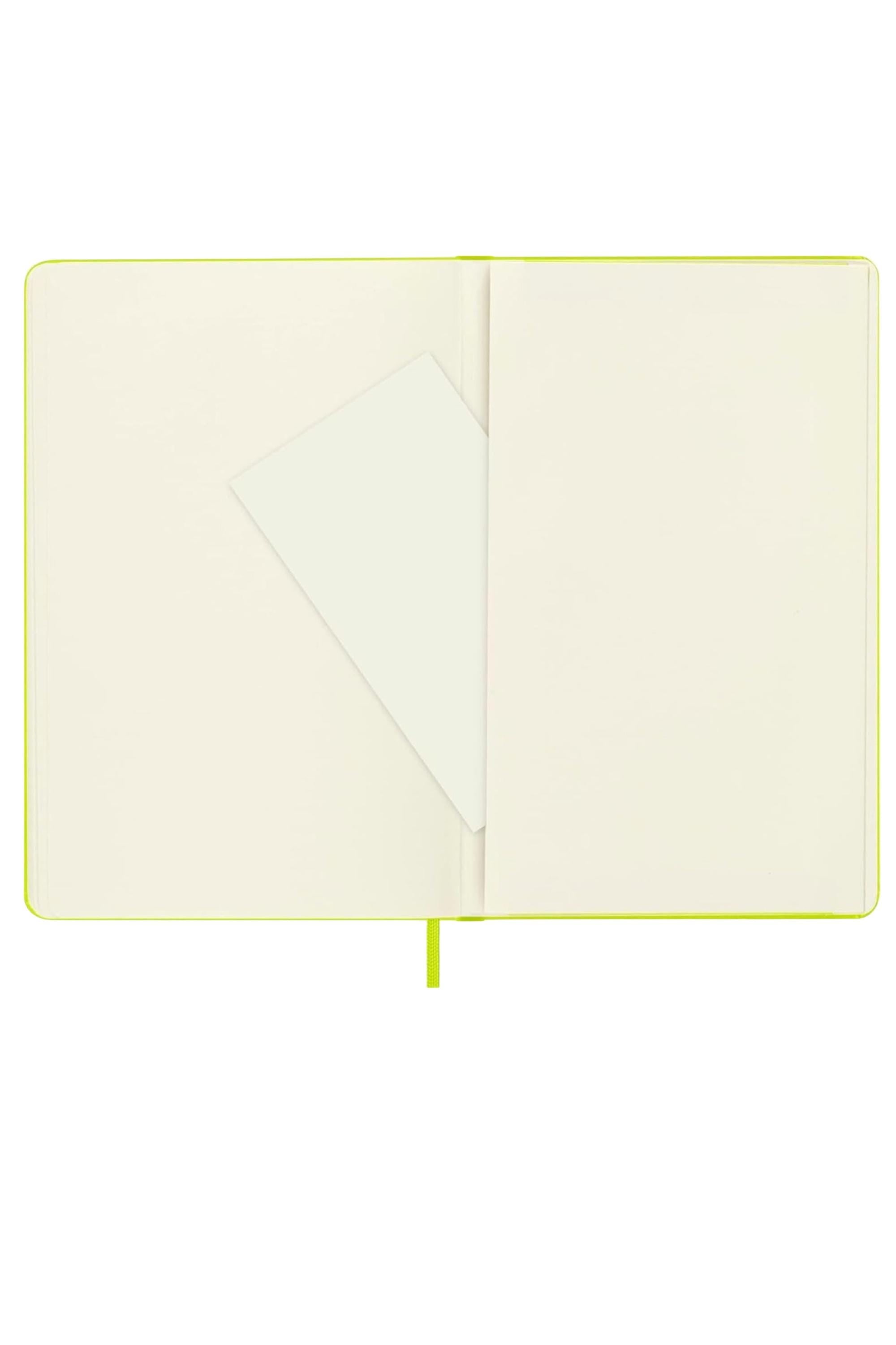 Olive Branch on Lemon Green Moleskine Journal – Mediterranean Botanical Notebook, Rustic Kitchen Gift, Hardcover Aesthetic Journal