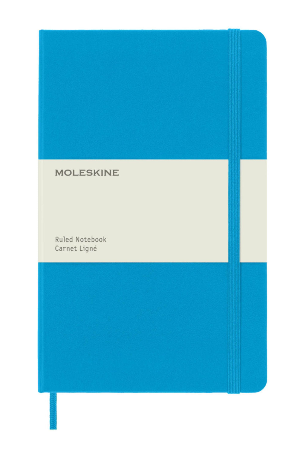 Cerulean Blue Moleskine journal featuring vintage Bronco art — retro truck notebook ideal for car enthusiasts, travelers, unique gifts