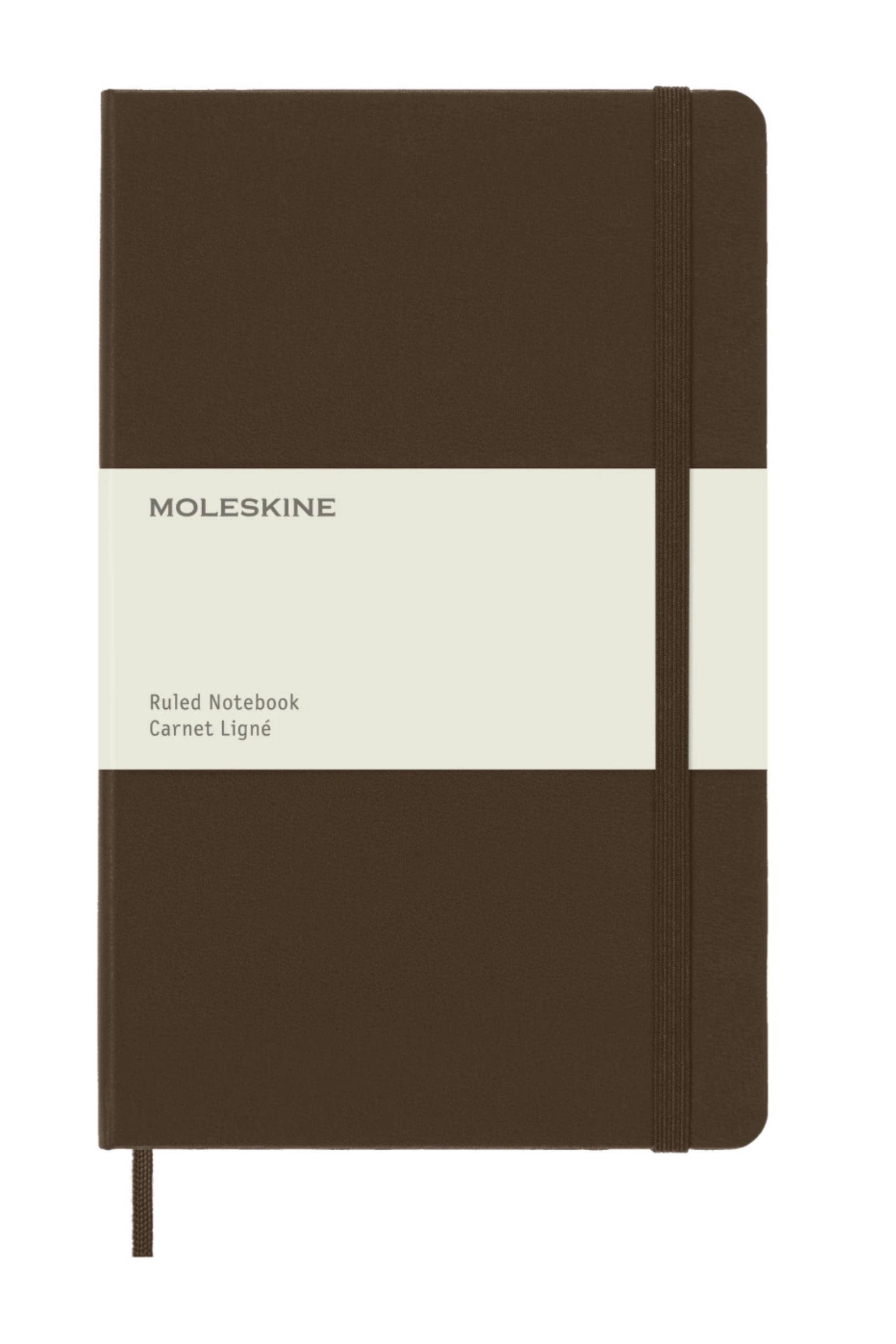 Chestnut Brown Moleskine journal featuring vintage Bronco art — retro truck notebook ideal for car enthusiasts, travelers, unique gifts